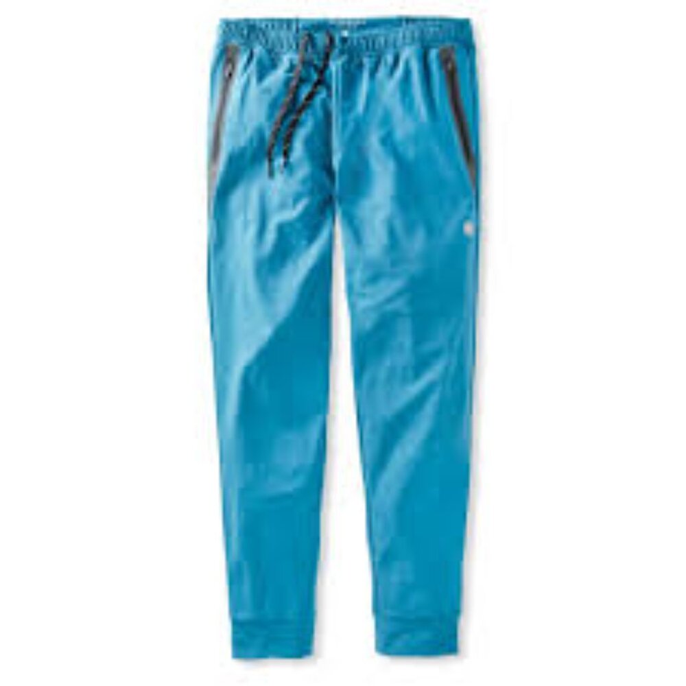 Outerknown Active Men's Teal Elastic Waist Joggers Size L NWT MSRP $148